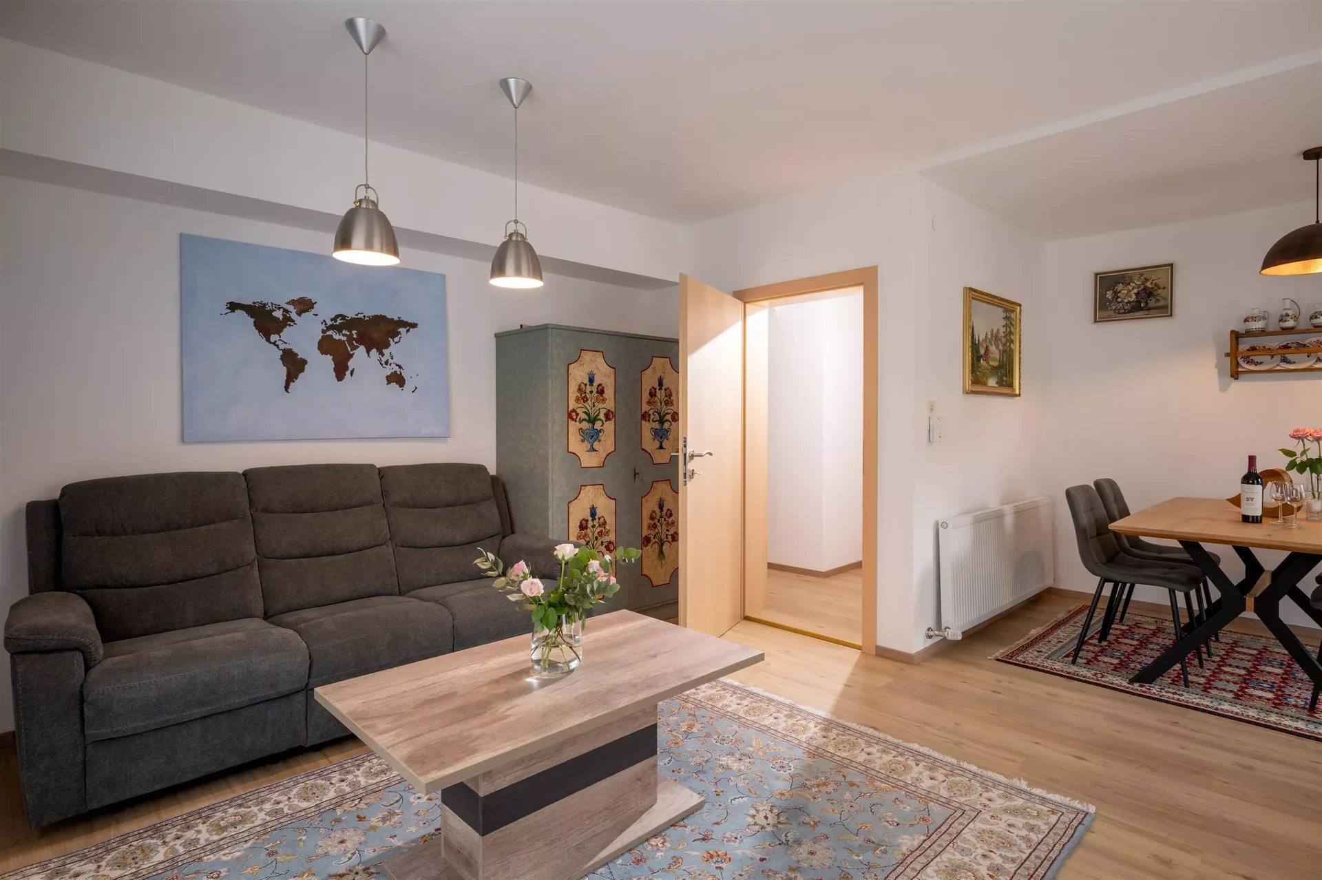 Wohnraum mit Sofa