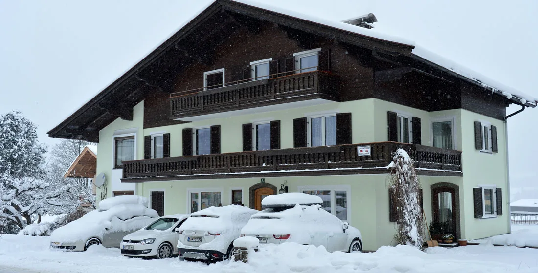 Haus Bichler in winter